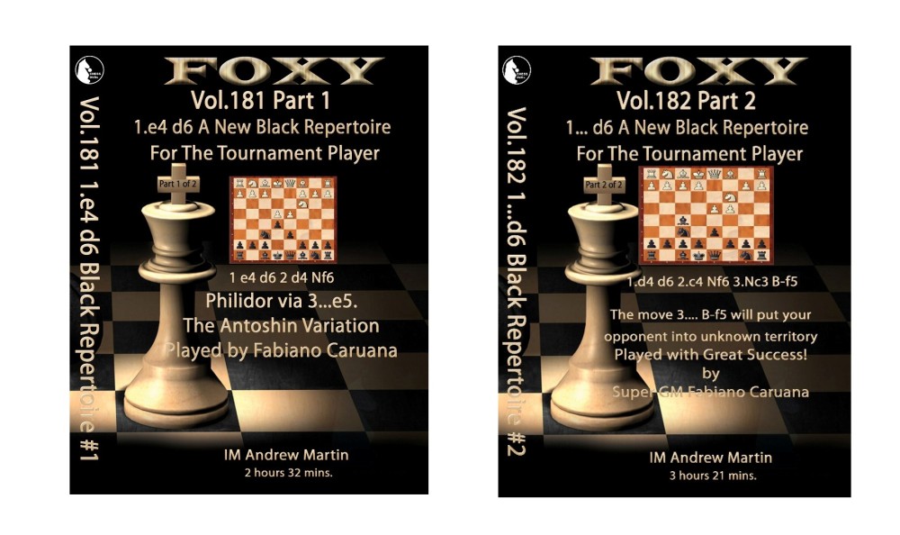 Foxy Chess Download Vol 181 182 Black Repertoire For Tournament Player