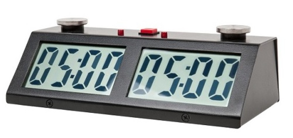 Z MART ZMF-Pro Metal Black Digital Chess Clock
