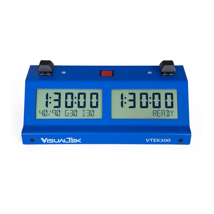 Blue V-TEK-300 Digital Chess Clock