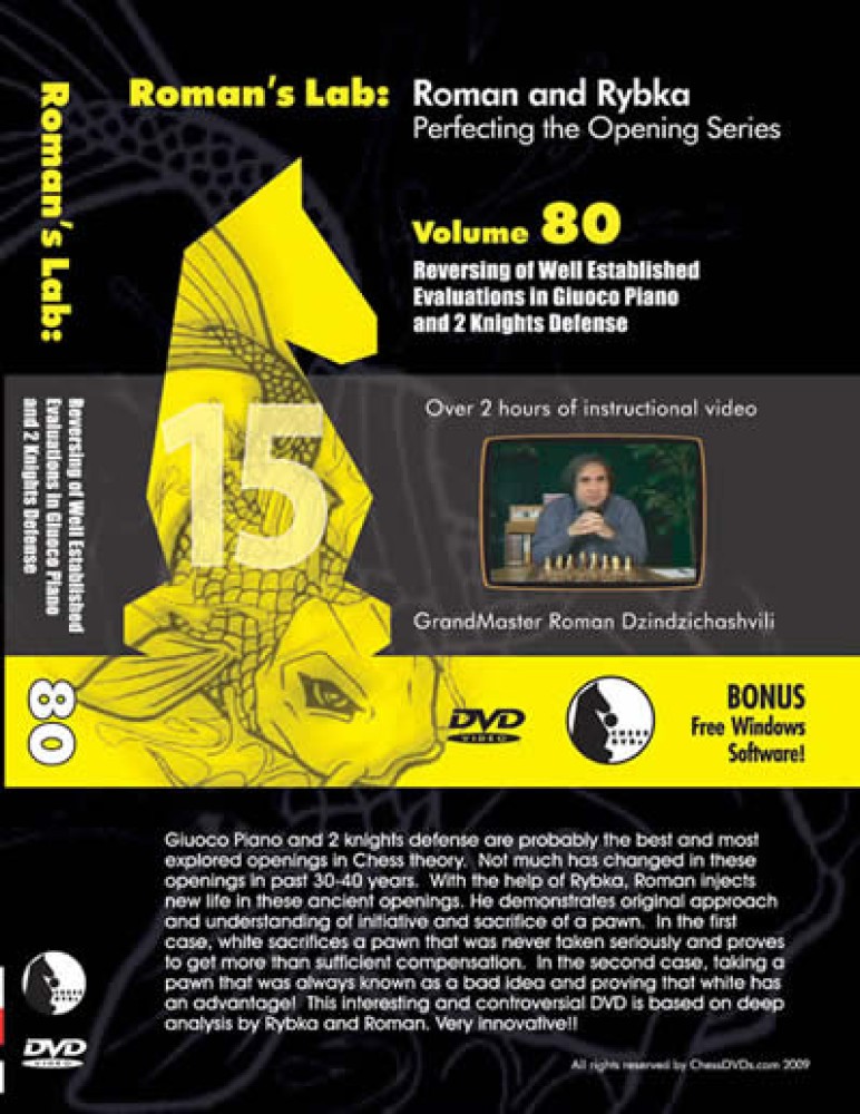 Roman's Download 80: Reversing Giuoco Piano & 2 knights defence