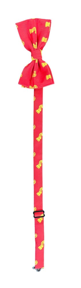 Chess Bow Tie Red