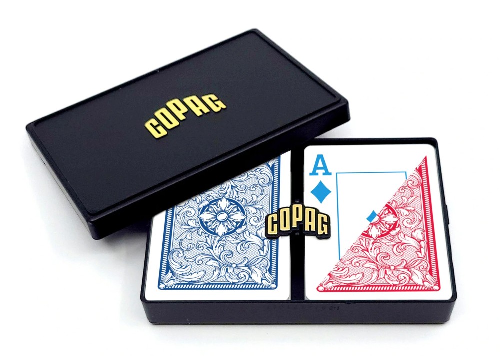 Bridge Super Index Legacy Red Blue 4 Color Pip COPAG Case