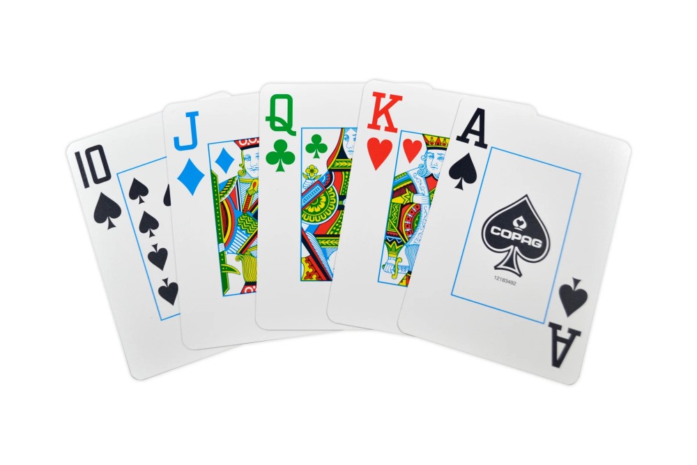 Bridge Super Index Legacy Red Blue 4 Color Pip COPAG Case