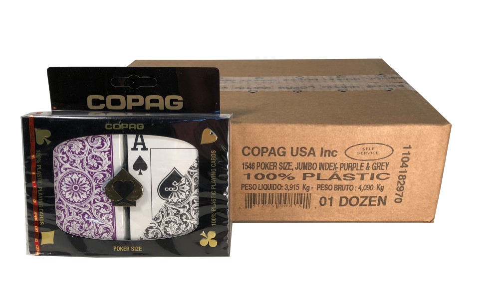 Poker Super Index Export Red Blue Full Bleed Case COPAG