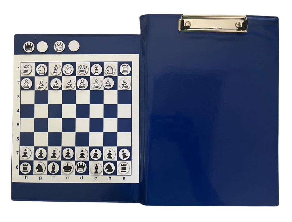 Magnetic Chess Clipboard Notebook