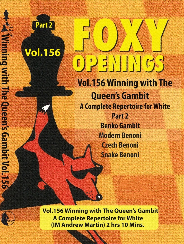 Foxy Chess Digital Download 156 Winning The Queens Gambit Part 2