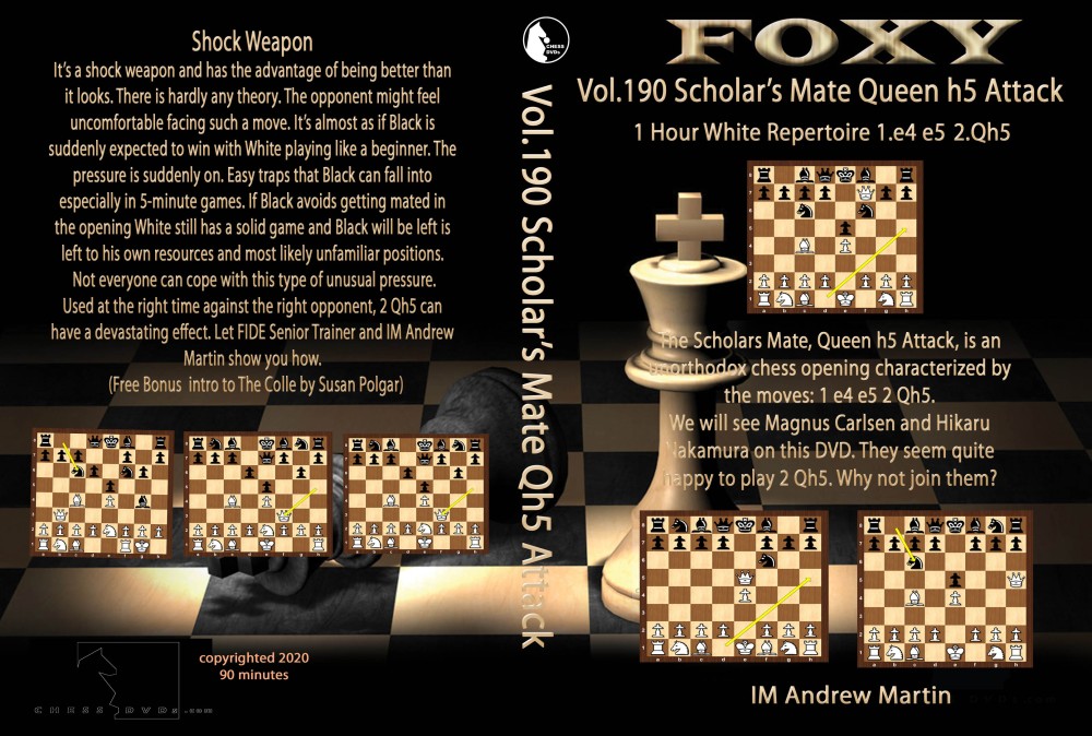 Foxy Chess 190 Download Shock Weapon Scholars Mate, Queen h5 Attack