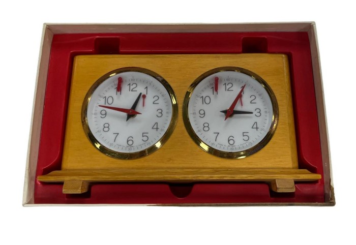 Jerger Chess Clock - Wood