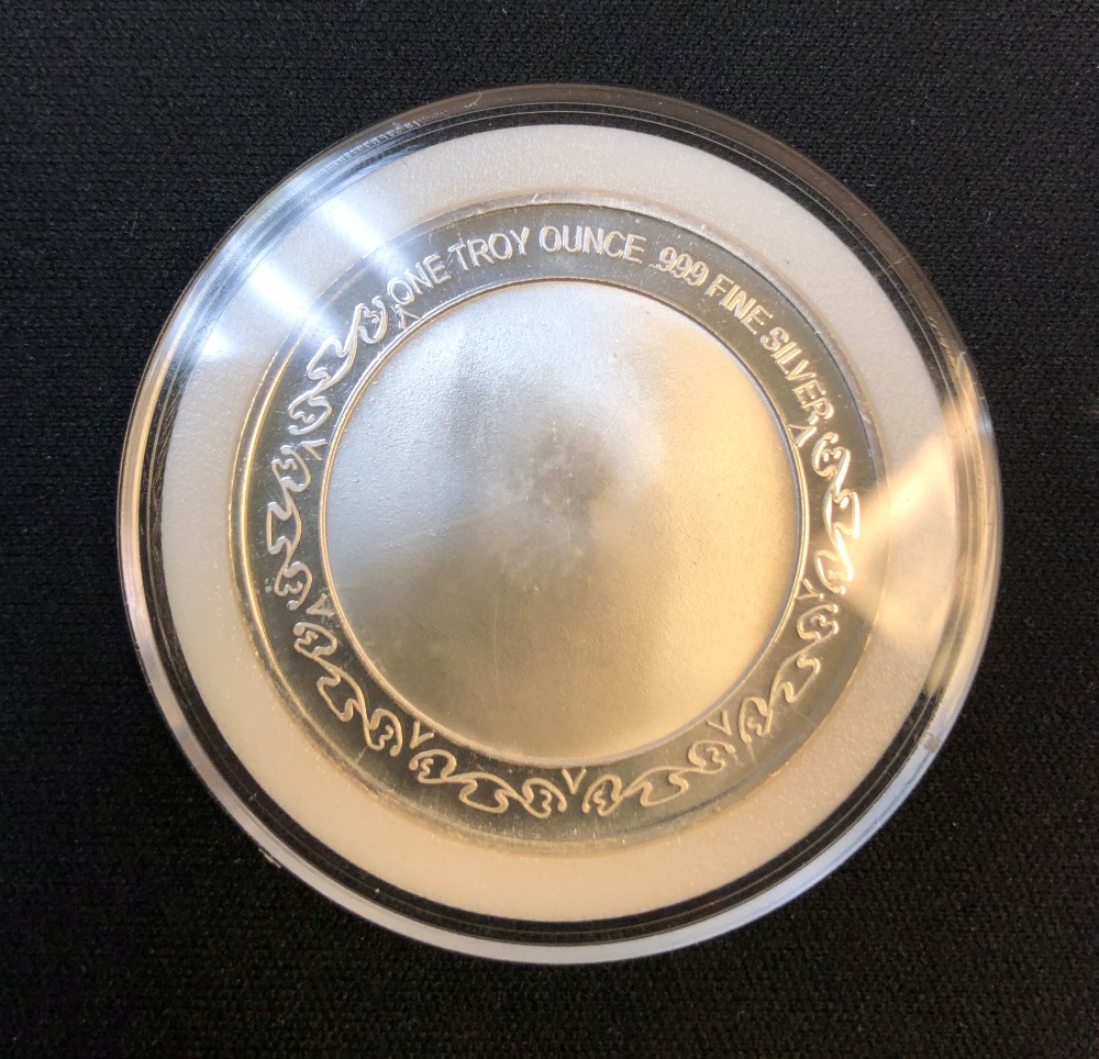 Chess Coin - The Bishop: 1 Troy Oz .999 Silver Round - 1 9/16 in. Dia.