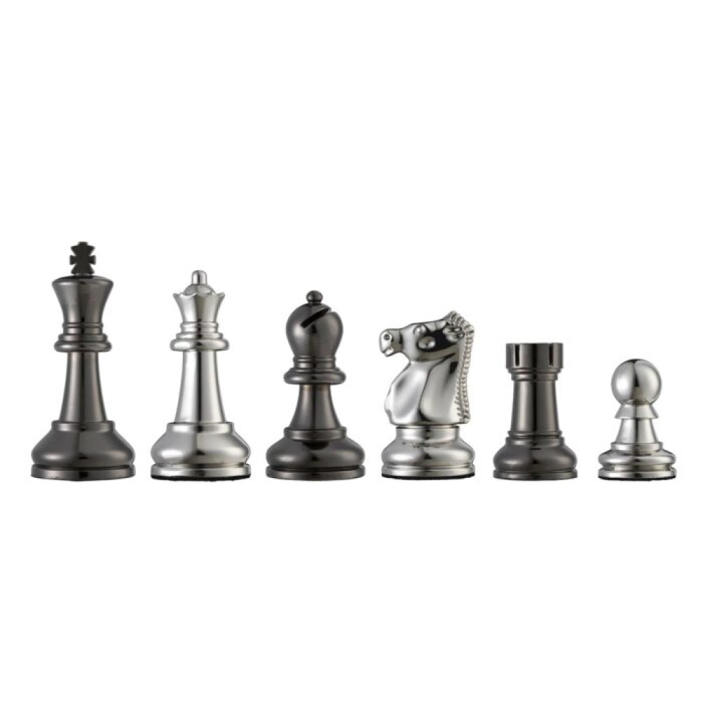 BOBBY FISCHER® Metal Ultimate Chess Pieces – 3.75 inch King – 9.5 lbs