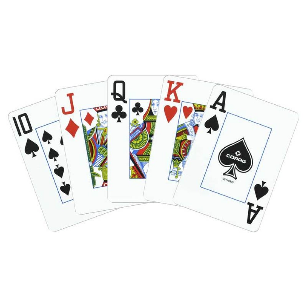 COPAG Legacy -Red/Blue - Super Index - Poker Playing Cards