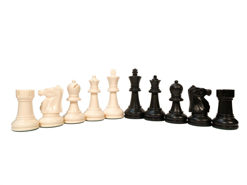 Bobby Fischer Ultimate New White Triple Weight Chess Pieces