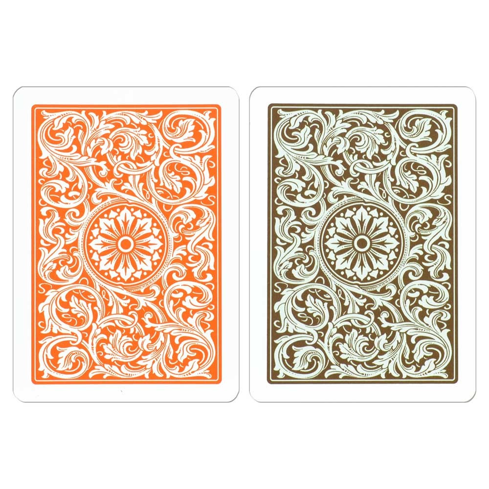 COPAG 1546 - Orange/Brown - Super Index - Poker