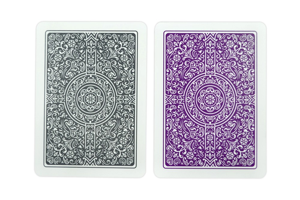 COPAG UNIQUE - Purple & Gray - Regular Index - Poker