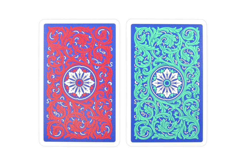 Copag 1546 Red & Green - Super Index  - Bridge