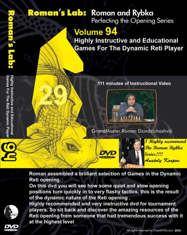 Roman's Chess Download 94: The Dynamic Reti Player