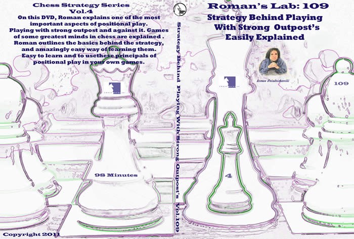 Roman's Chess Dwnload 109: Strat. Behind Playing W/ Strong Outposts
