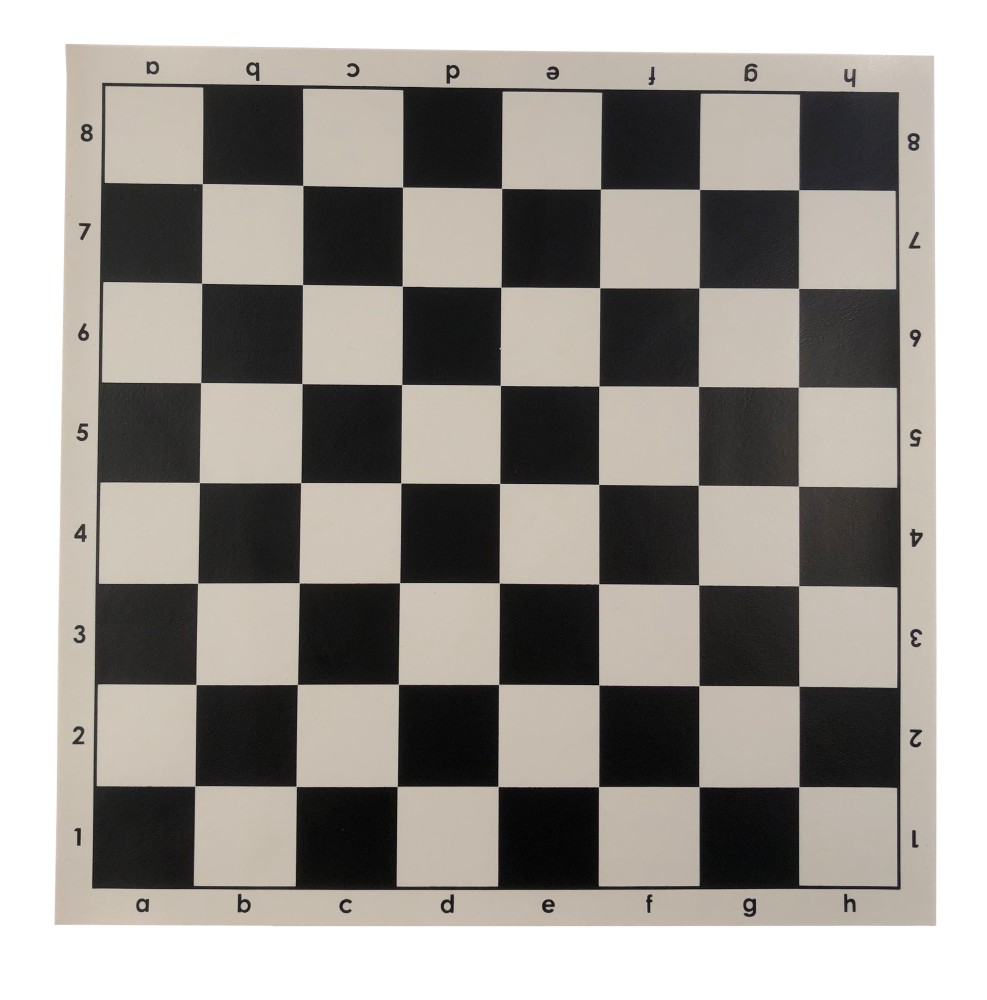 Vinyl Chess Board - Mini - Analysis - 12 x 12 in.- 1 3/8 in. Squares