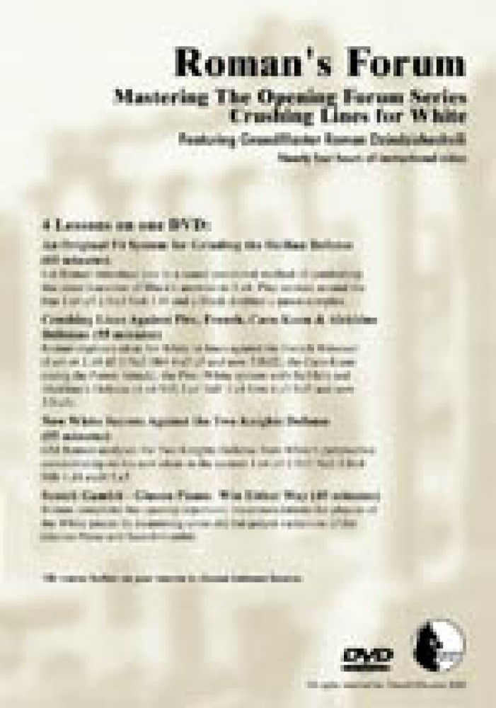 Roman's Download 33: Mastering Opening -  Crushing Lines -  White