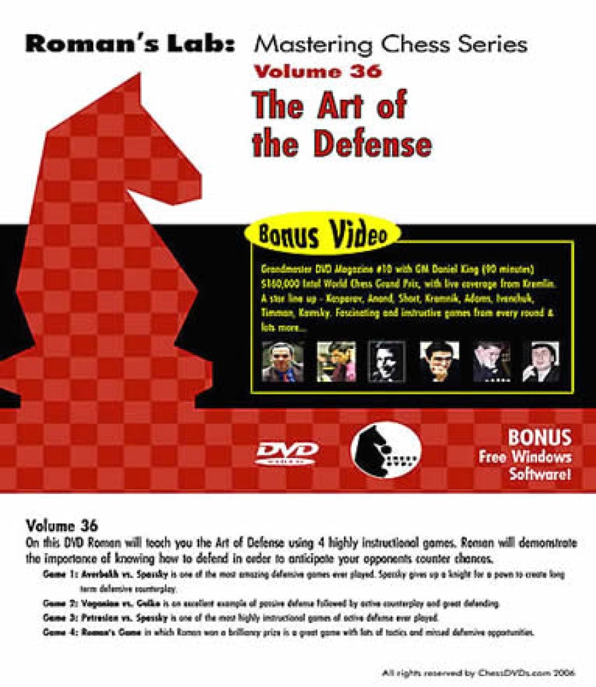 Roman's Chess Download 36: The Art Of Defense