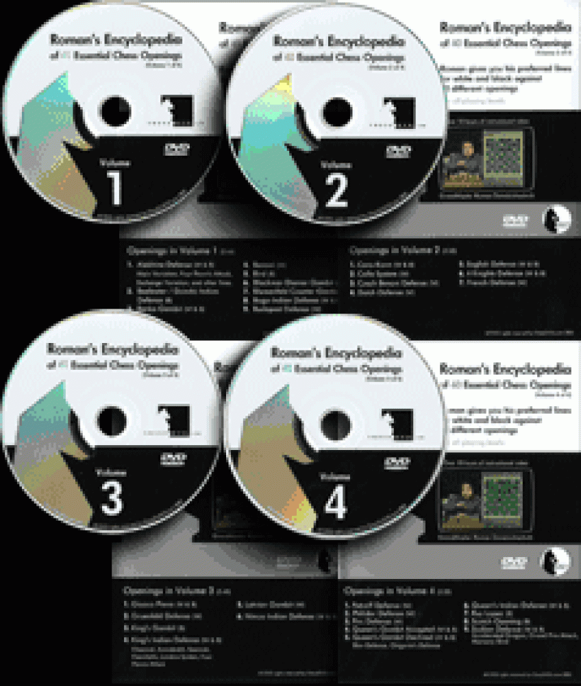 Roman 37 - 40 : 40 Essential Chess Openings Vol. 1 thru 4