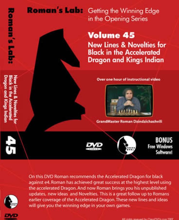 Roman's Chess Download 45: Black - Accelerated Dragon & Kings Indian