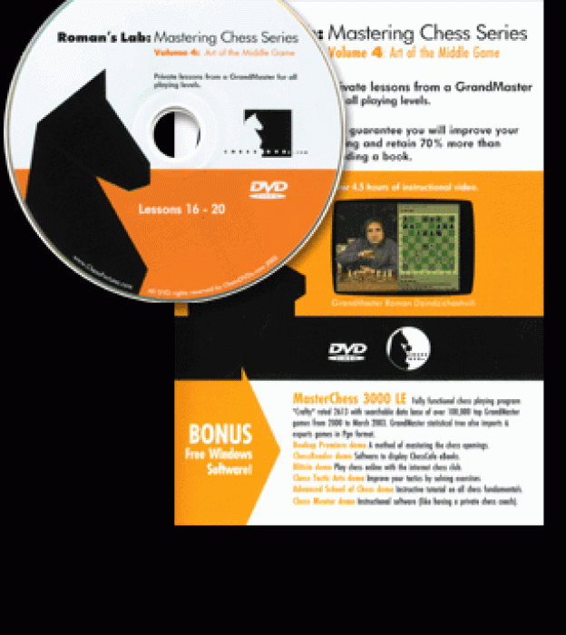 Roman's Lab 4: Transition to the Middle Game Chess DVD