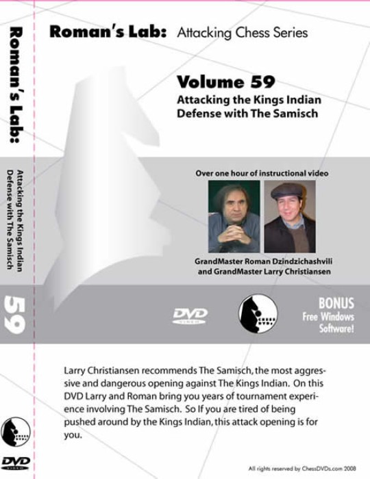 Roman's Lab 59: Attacking Kings Indian defense w/ Samisch