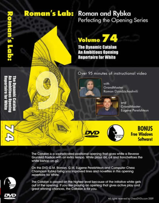 Roman's Lab 74: Dynamic Catalan - Ambitious Opening for White