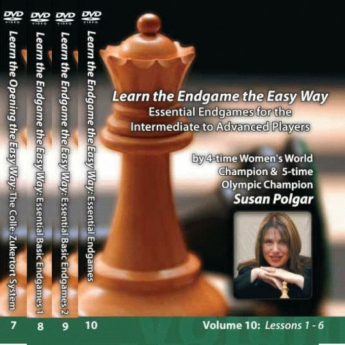 Winning Chess The Easy Way  -  Susan Polgar  - Volumes 1 - 13