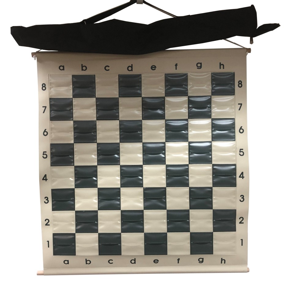 Chess Demo Board - 27 X 32 in.  - 3 in. squares