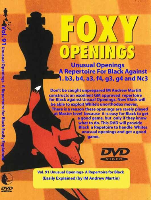 Foxy Chess 091 Unusual Chess a Repetoire for Black
