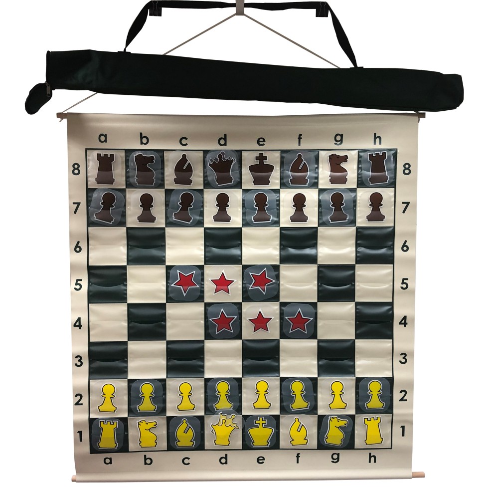 4 in. Square Pro Chess Demo Board
