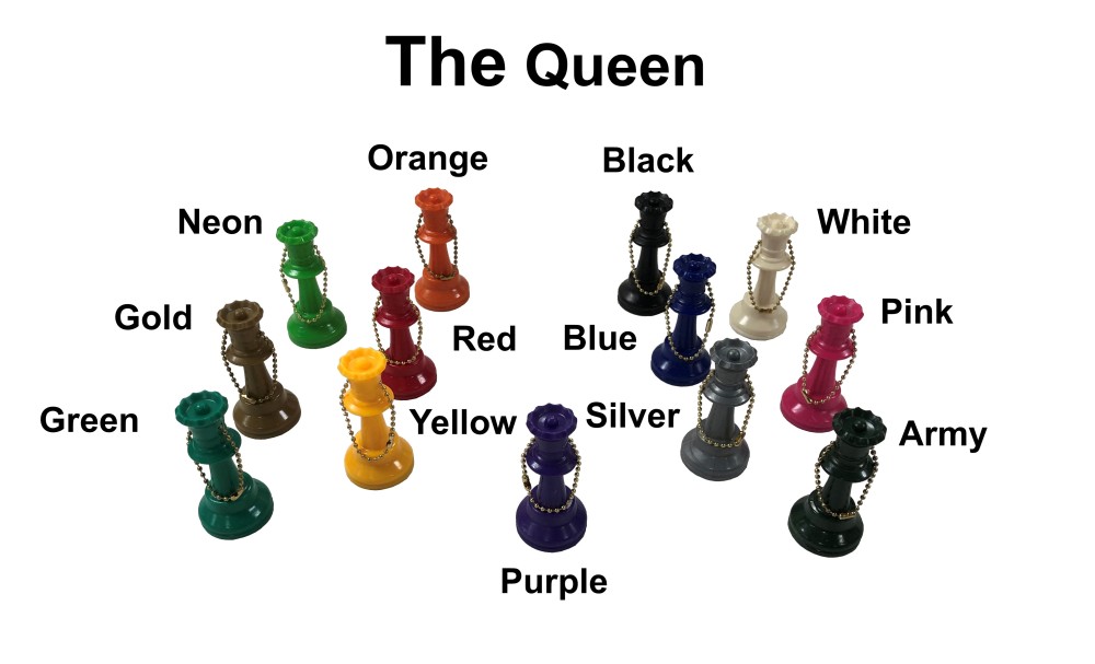Colored Key Chain - Queen