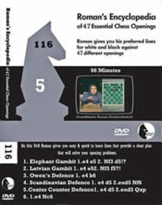 Roman's Lab 116 Encyclopedia of Chess Openings 5
