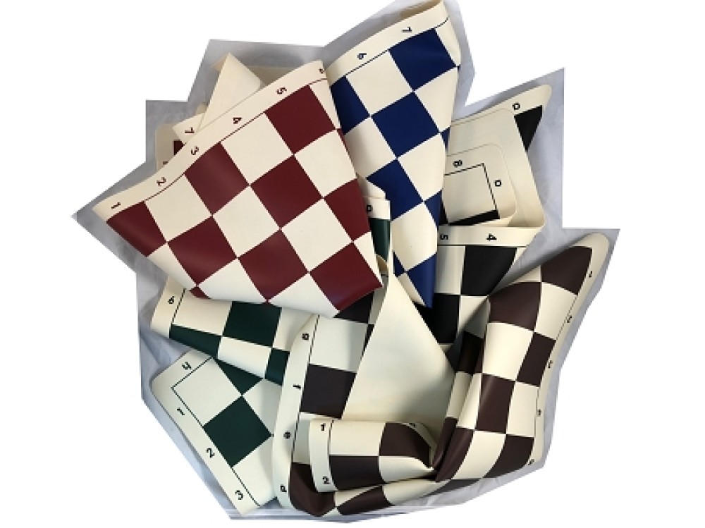 Stretchy Silicon 20 in.Chess Board - 2 1/4 in.squares - Color Choice