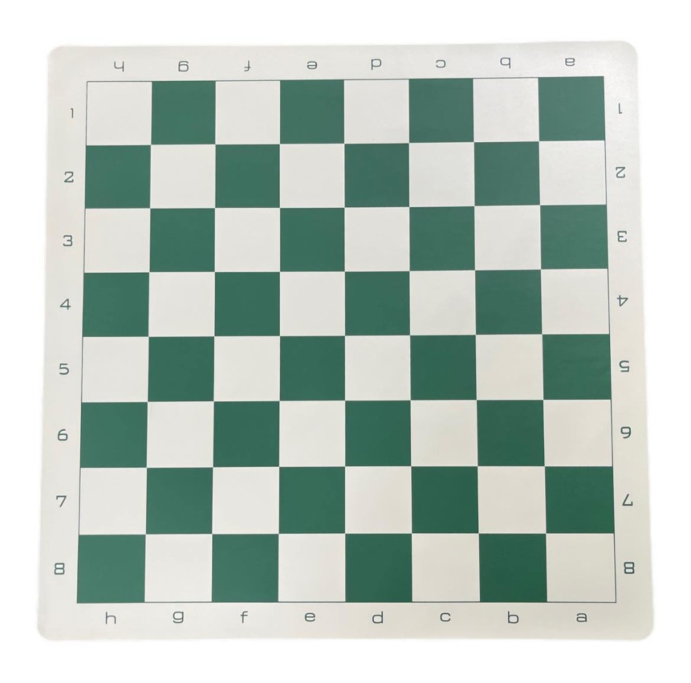 Tournament Pro Vinyl Roll Up Chess Board  -  2 1/4 in. Sq - 20 x 20 in.