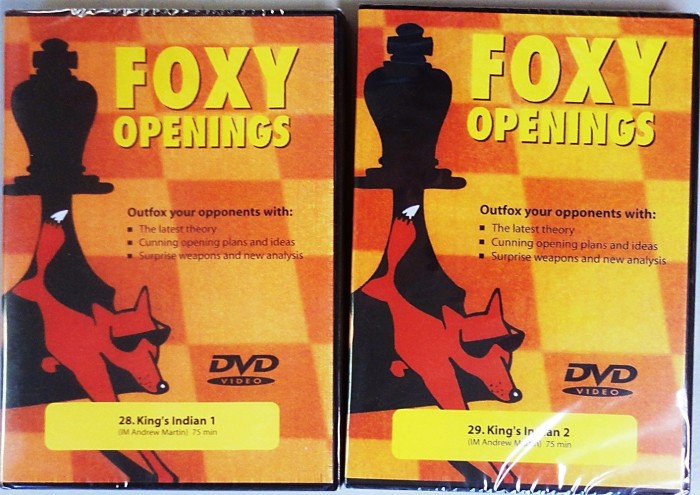 Foxy Chess 028 & 029 - Kings Indian 1 & 2