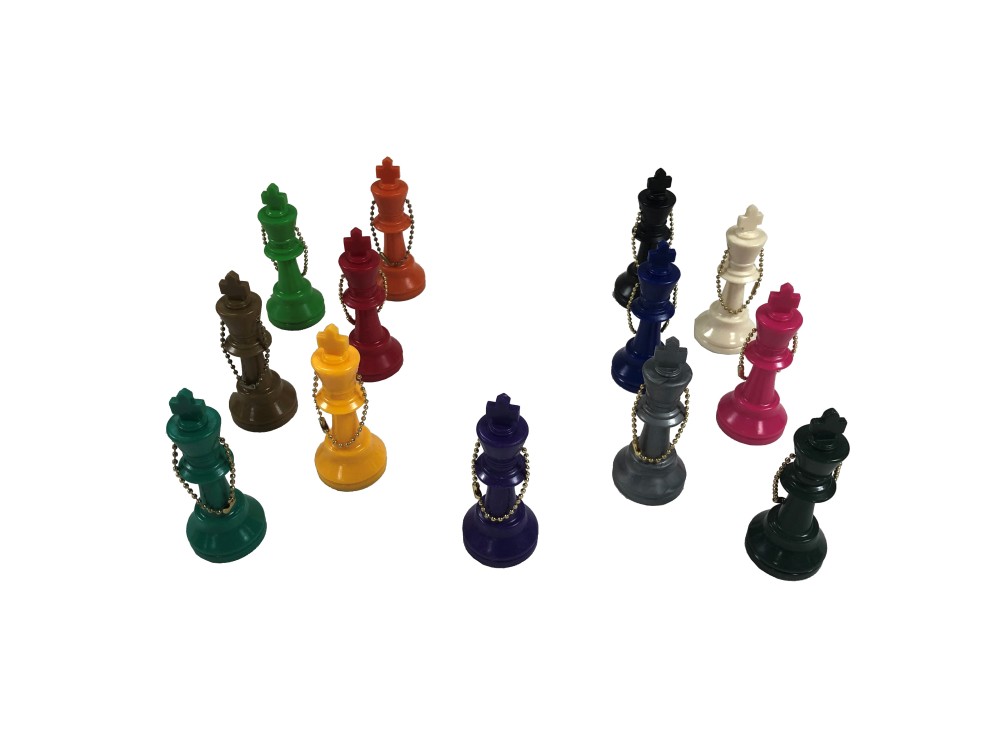 Colored Key Chain - KING