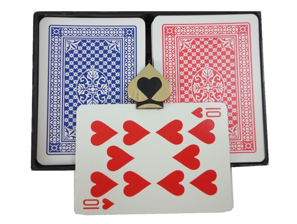 COPAG Plastic Pinochle/Euchre Cards - Poker Width Double Deck