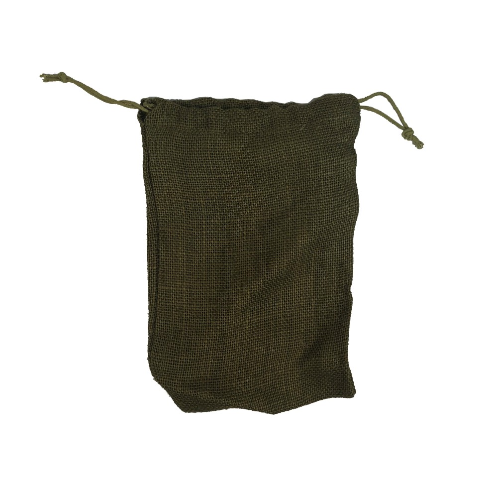 Rustic Burlap Chess Piece Bag - Color Choice